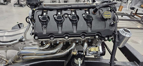 1966 -1977 Early Bronco 5.0 Coyote Gen 4 Swap Engine Headers Patriot Classic