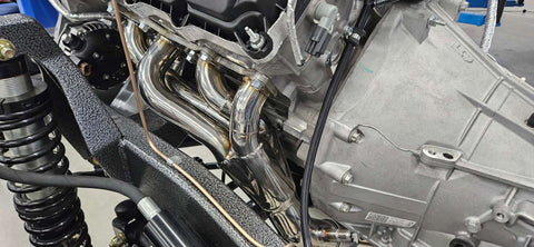 1966 -1977 Early Bronco 5.0 Coyote Gen 4 Swap Engine Headers Patriot Classic