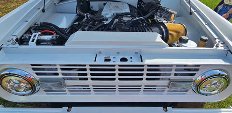 Early Bronco Radiator Cover Patriot Classic