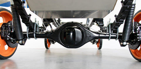 Early Bronco HD Stock Chassis - Assembled - 1966-1977