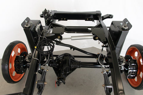 Early Bronco HD Stock Chassis - Assembled - 1966-1977