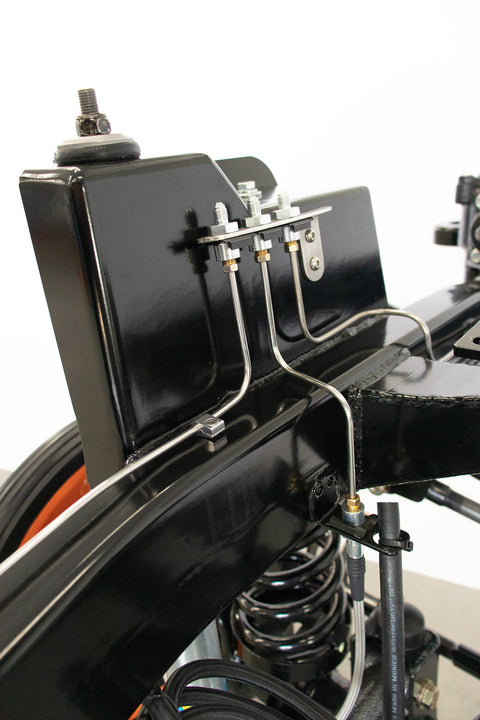 Early Bronco HD Stock Chassis - Assembled - 1966-1977