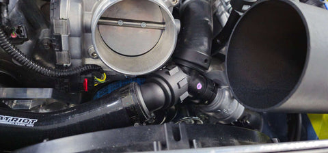 Early Bronco Upper Coyote Radiator Hose Patriot Classic