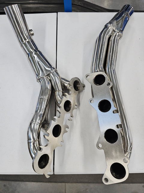 1966 -1977 Early Bronco 5.0 Coyote Gen 4 Swap Engine Headers