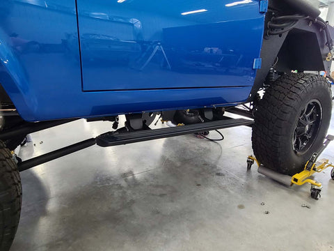 Early Electric Bronco Steps