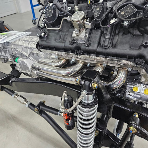 1966 -1977 Early Bronco 5.0 Coyote Gen 4 Swap Engine Headers
