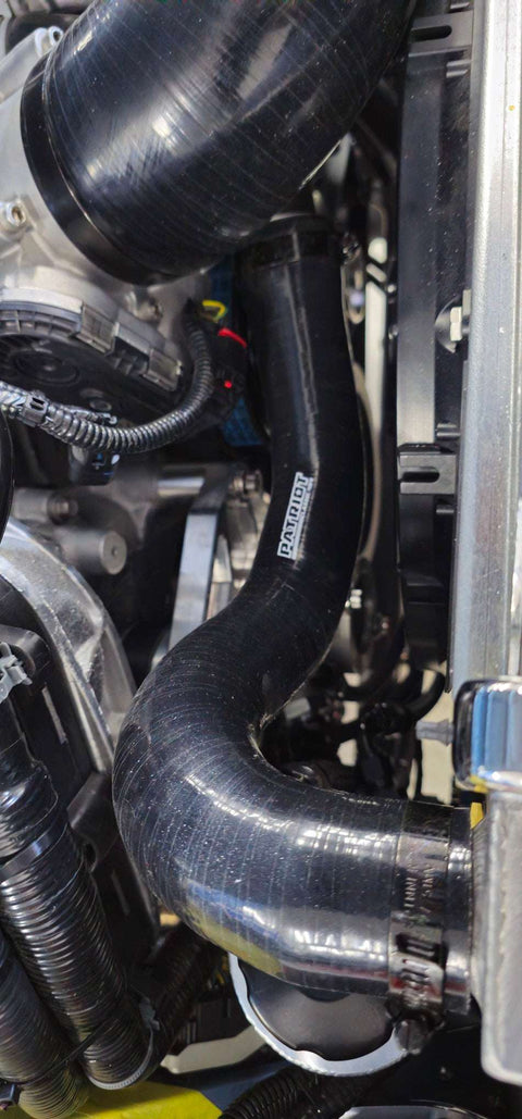 Early Bronco Upper Coyote Radiator Hose Patriot Classic