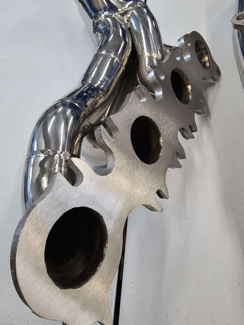 1966 -1977 Early Bronco 5.0 Coyote Gen 4 Swap Engine Headers Patriot Classic