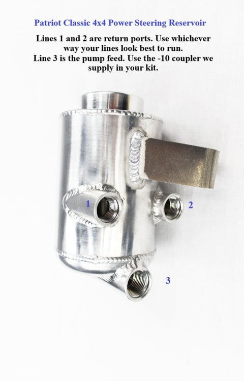 1966-1977 Early Bronco Power Steering Reservoir Patriot Classic