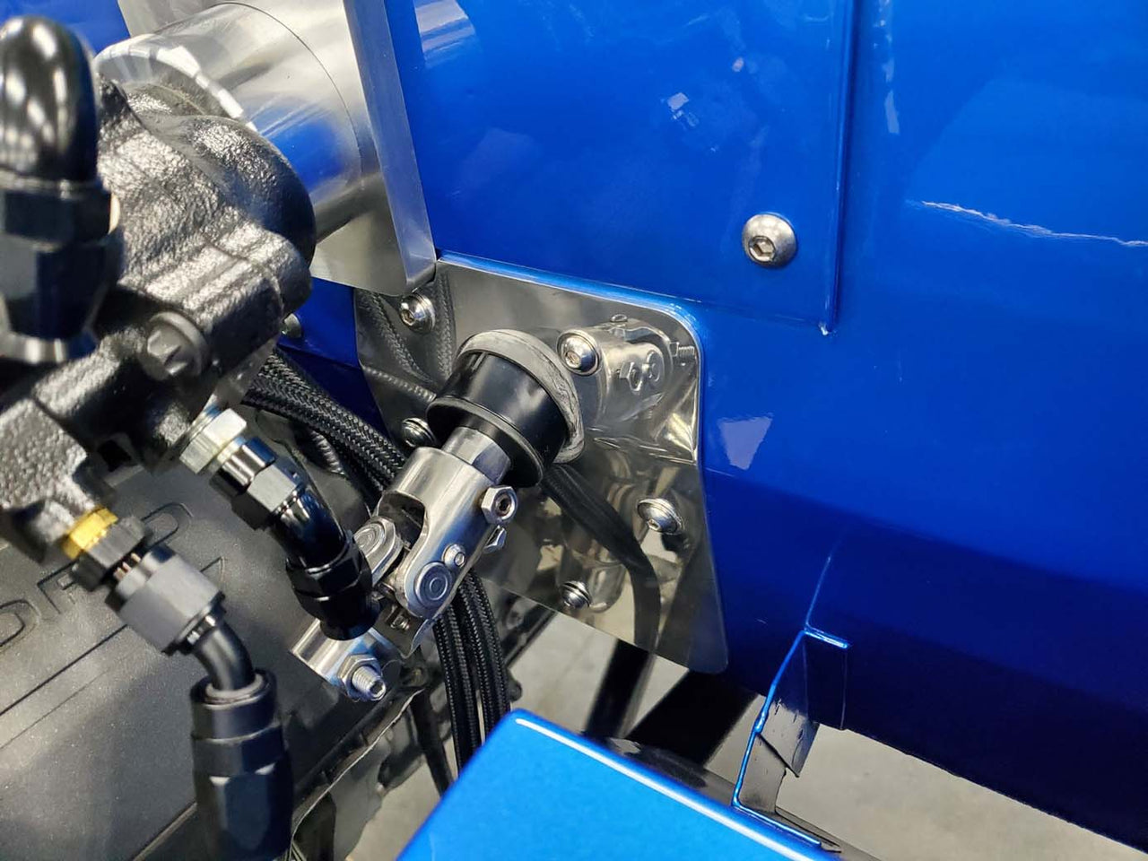 Early Bronco Billet Steering Column Set 19661977 Patriot Classic 4X4