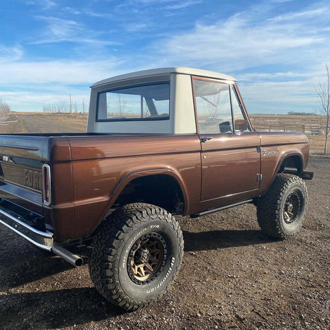 Early Electric Bronco Steps